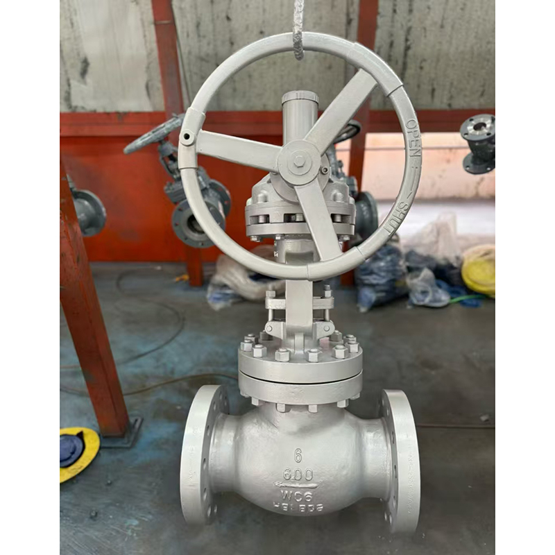 American umbrella gear operated globe valve
